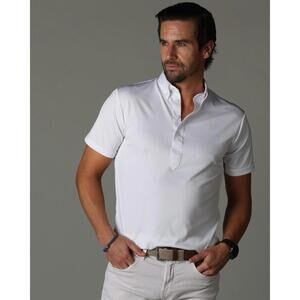 Collars & Co. NWT Oxford Button Down Collar Polo Relaxed Fit - Size 3XL